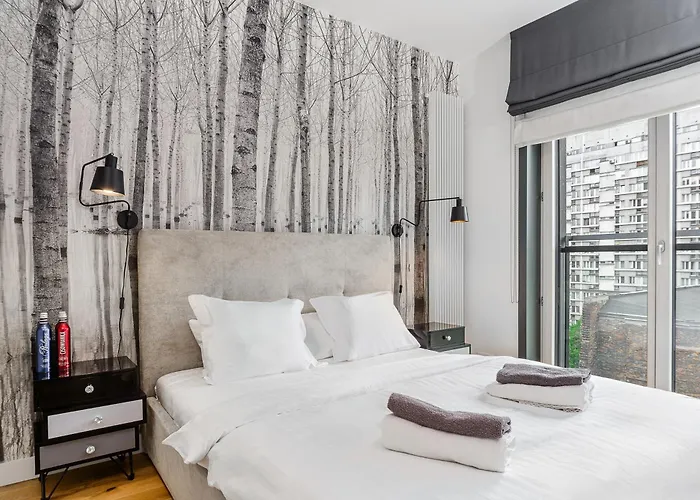 Premium Apartments With Parking & Balcony On Browary Warszawskie