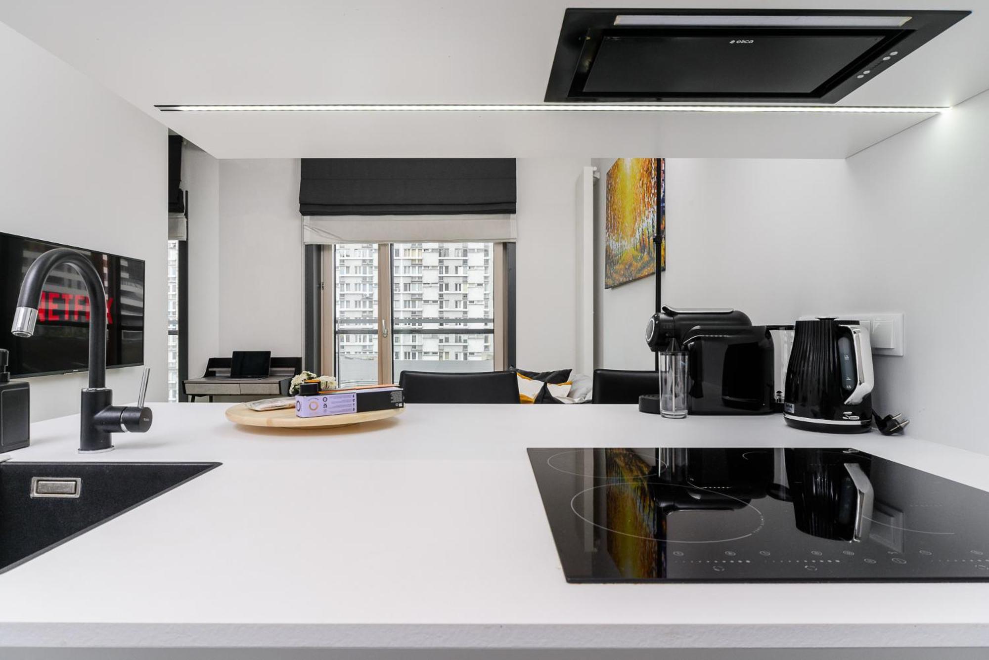 Apartment Premium With Parking & Balcony On Browary Warszawskie Warsaw